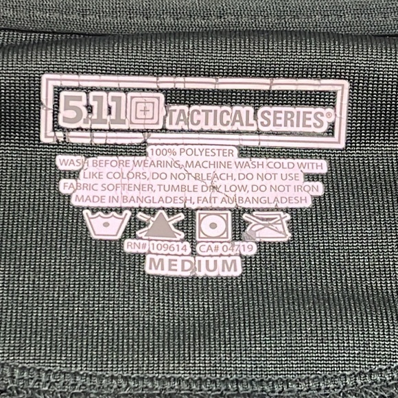 5.11 Tactical Series Men’s Polo with Pen Pockets Pre Owned - Picture 3 of 9